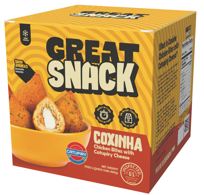 Coxinha with Catupiry (aka Chicken Bites with Catupiry)